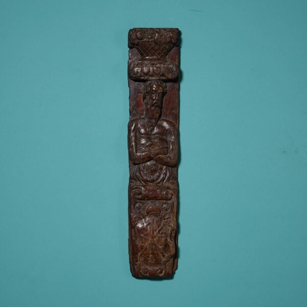 Antique 17th Century Term Wall Carving
