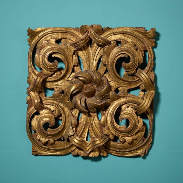 18th Century Carved Scrolling Acanthus Decorative Wall Panel
