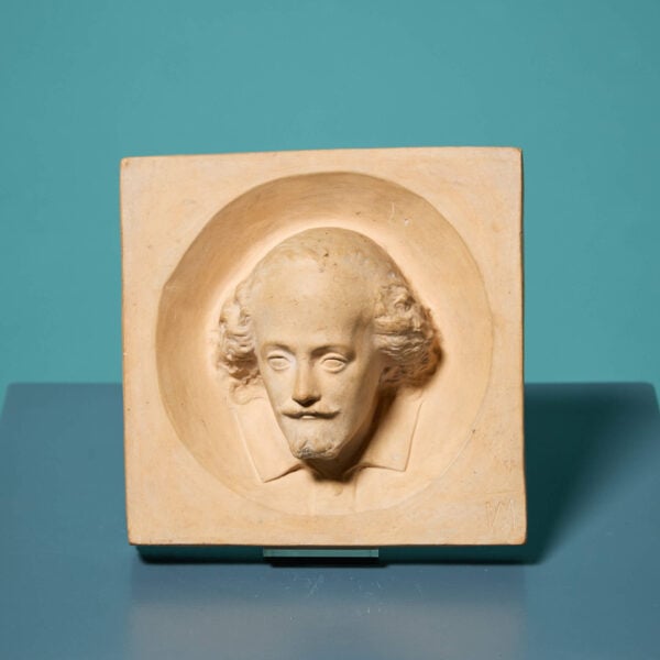 William Shakespeare Decorative Plaque By Clément Massier