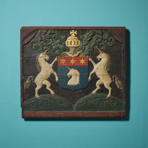 19th Century French Armorial Coat Of Arms