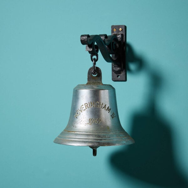 Reclaimed Chrome-Plated Bronze Maritime Bell From The Hoveringham IV