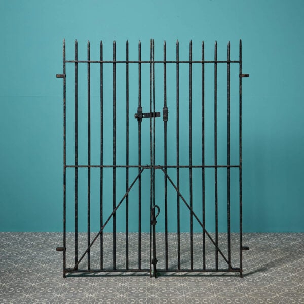 Pair of Antique Wrought Iron Gates