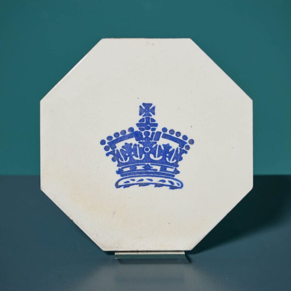 Reclaimed Minton Hollins & Co. Victoria and Albert Museum Crown Tile
