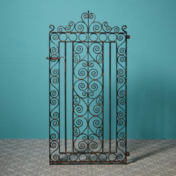 Reclaimed English Wrought Iron Pedestrian Gate