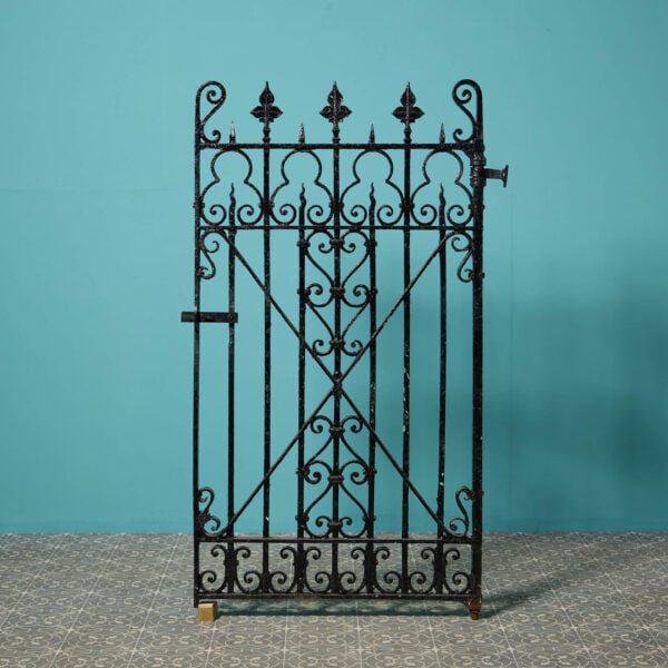 Antique Wrought Iron Pedestrian Gate