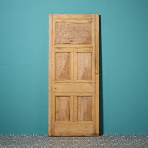 Reclaimed Stripped Pine 5-Panel Interior Door