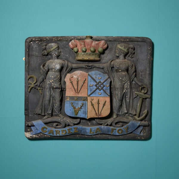 19th Century French Armorial Crest