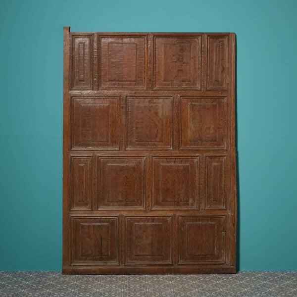 Antique 16th Century Reclaimed Oak Wall Panel