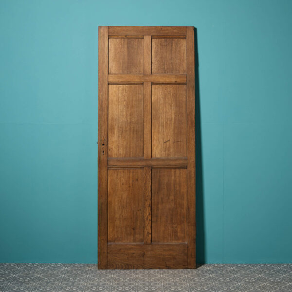 20th Century 6-Panel Oak Internal Door