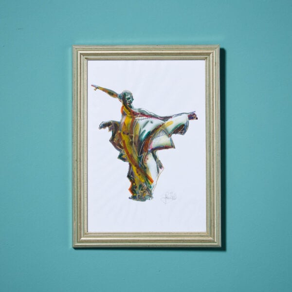 John W. Mills (1933-2023) ‘Two Studies For Three Kings’ Framed Watercolour On Paper