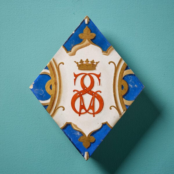 Reclaimed Royal Monogram Diamond Tile