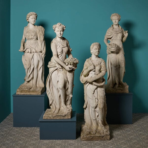 Set of Four Lifesize Allegorical Figures Depicting The Four Seasons - Available For Hire