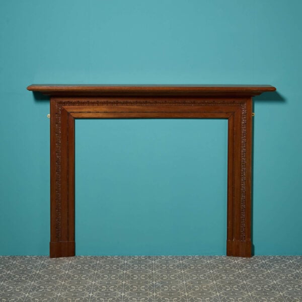 19th Century Architectural Mahogany Fire Surround