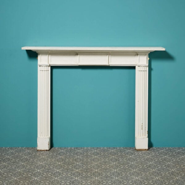 18th Century English Pine Georgian Style Fire Surround