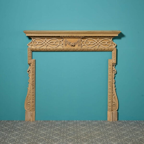 18th Century Georgian Style Dog Leg Fire Surround