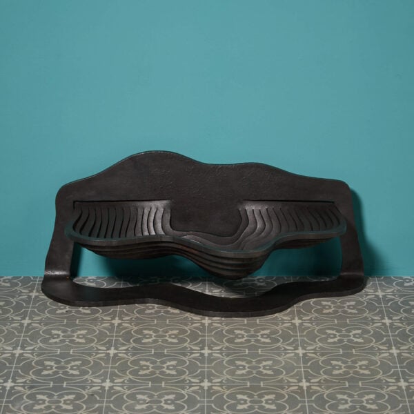 Contemporary Laser Cut Fire Basket by Stuart Hill