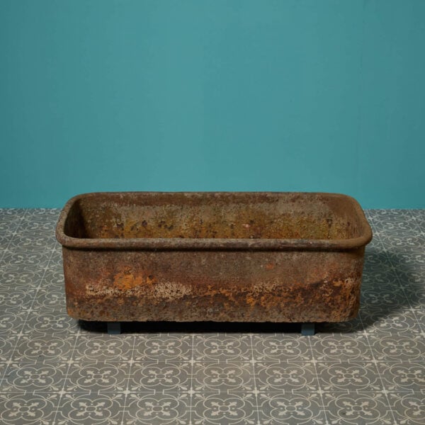 19th Century Victorian Cast Iron Garden Trough