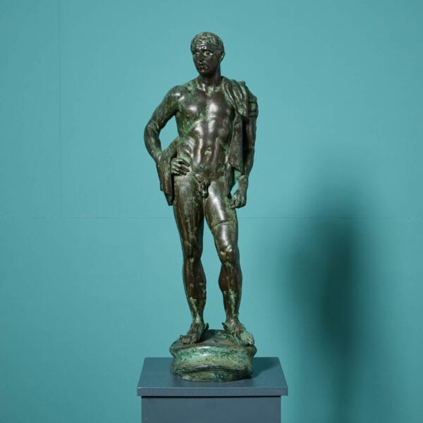 19th Century Italian Bronze Figure of Hermes