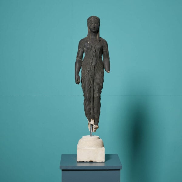 Giovanni Domenico Giannelli (1775-1841) Plaster Statue Of Egyptian Goddess