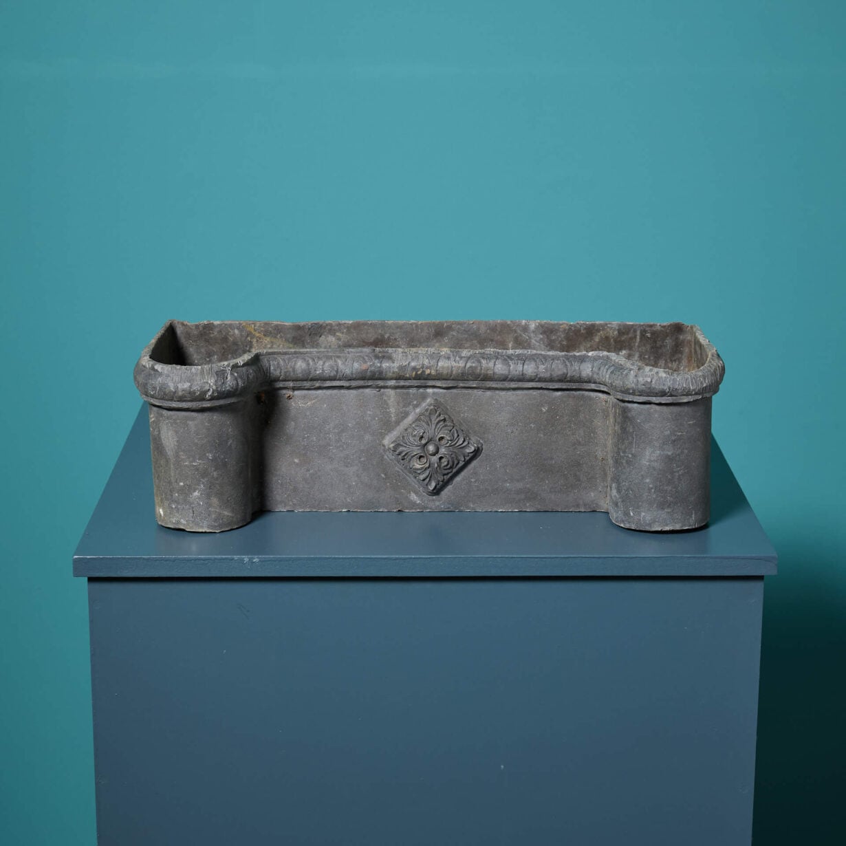 Antique Georgian Lead Rainwater Hopper Planter