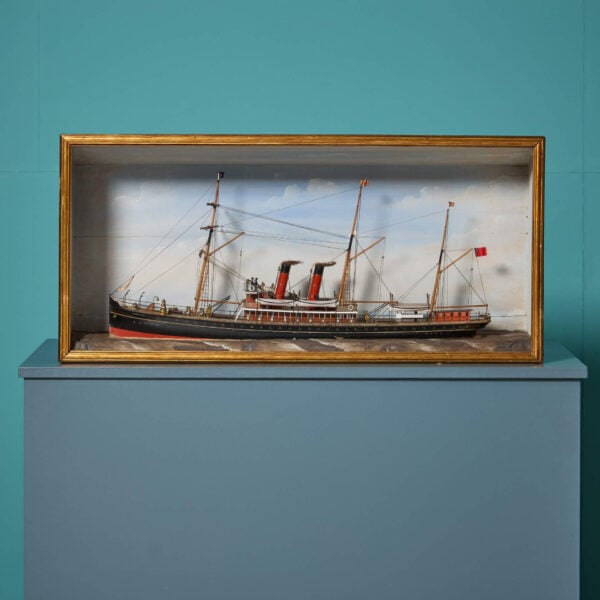 Early 20th Century Diorama Model of the SS 'Alexandria'