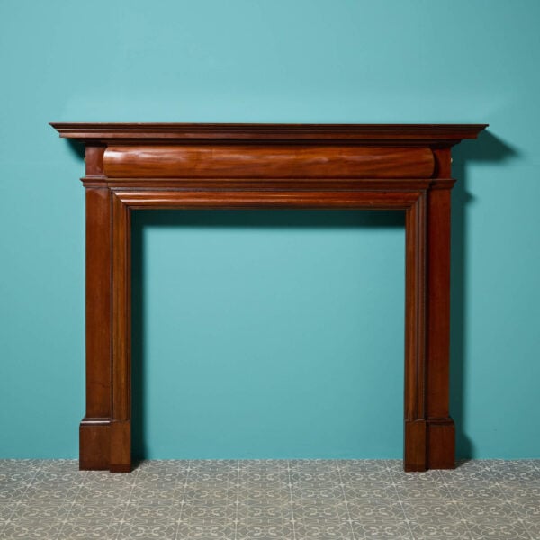Antique Mahogany Edwardian Style Fire Surround
