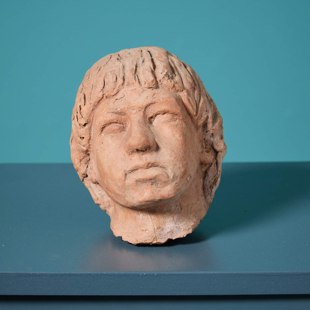 Roman Terracotta Head Unearthed In Yorkshire